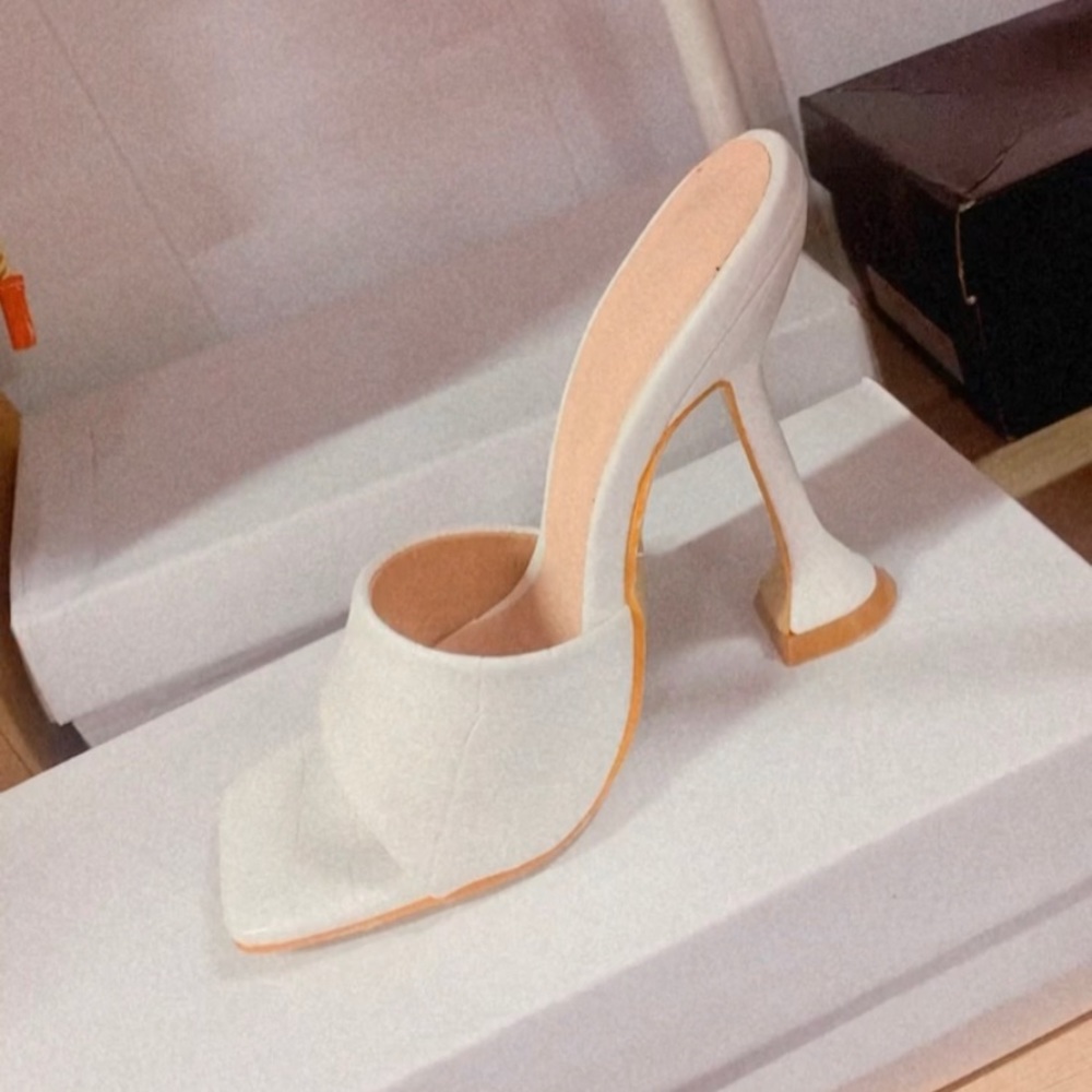 White heels